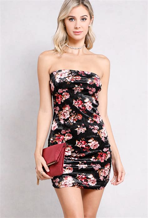 tube top bodycon dress